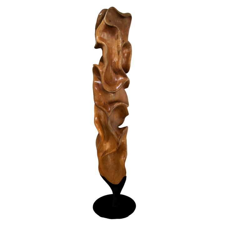 Neem Wood Carved Sculpture