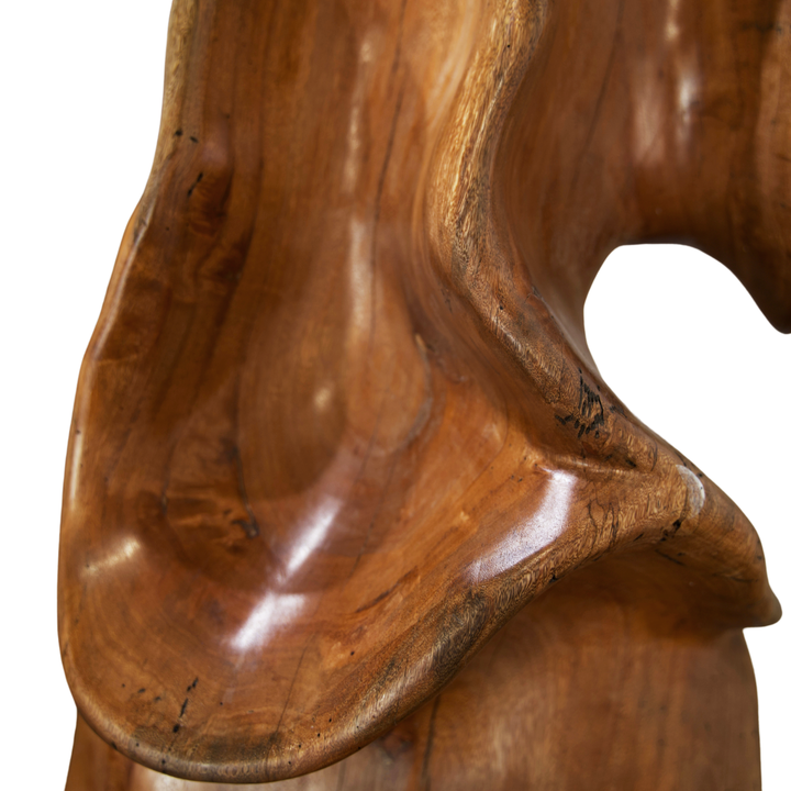 Neem Wood Carved Sculpture