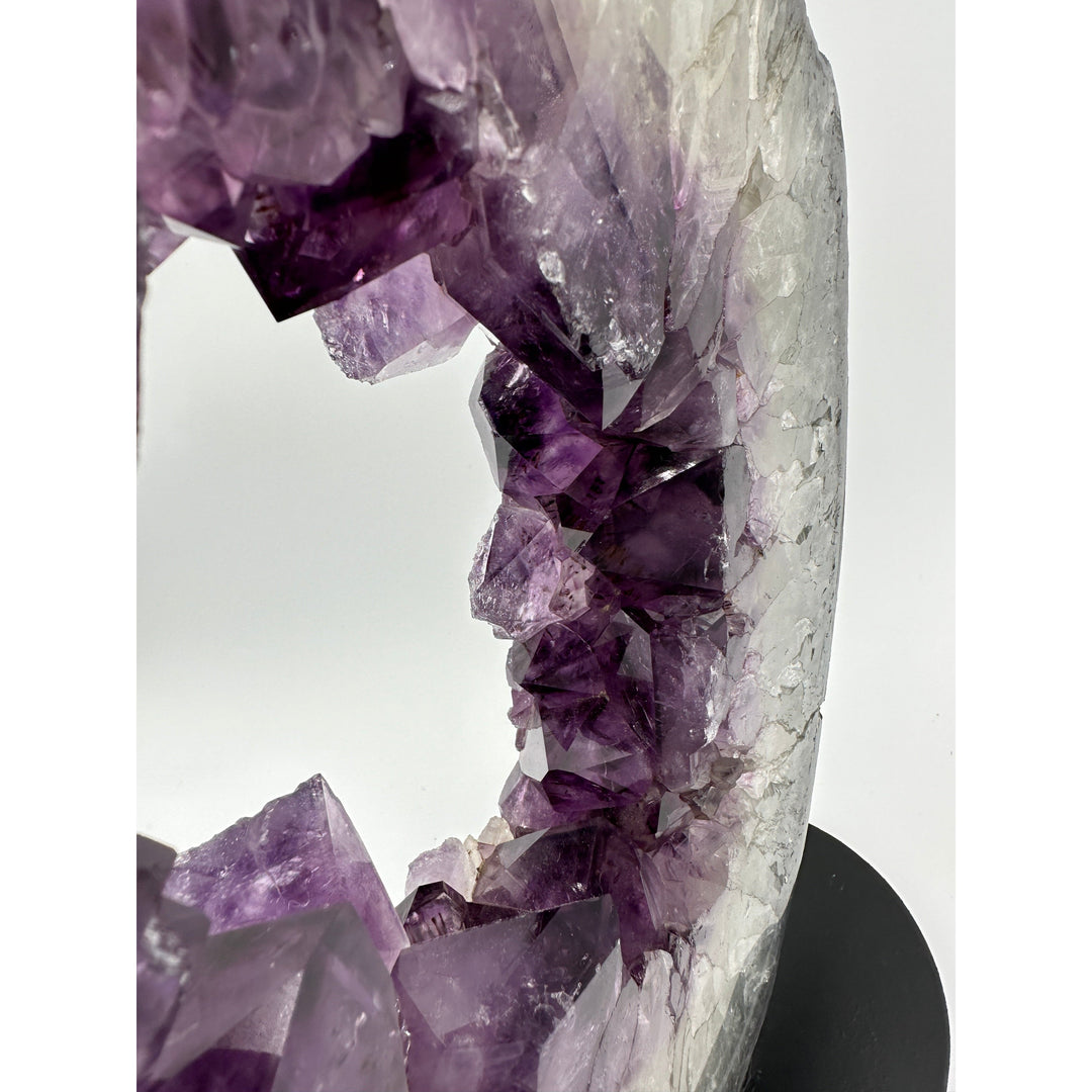 Amethyst Sculpture Round